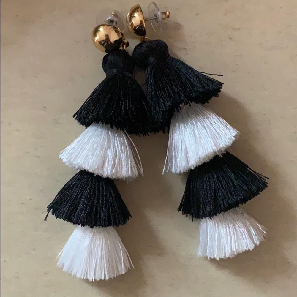 BaubleBar Gabriela tassel drop earrings
